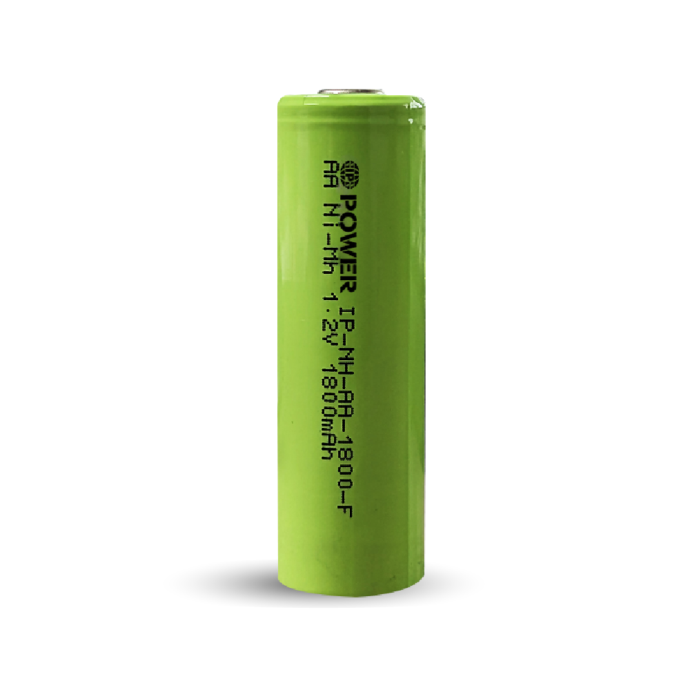 IP Power Ni-Mh AA 1800mAh Rechargeable Flat Top