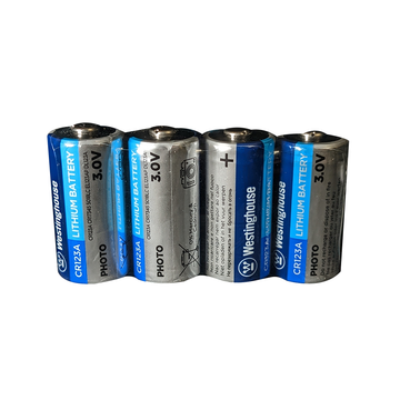 Westinghouse CR123A 3V Lithium Primary Photo Battery - Non Rechargeabl ...